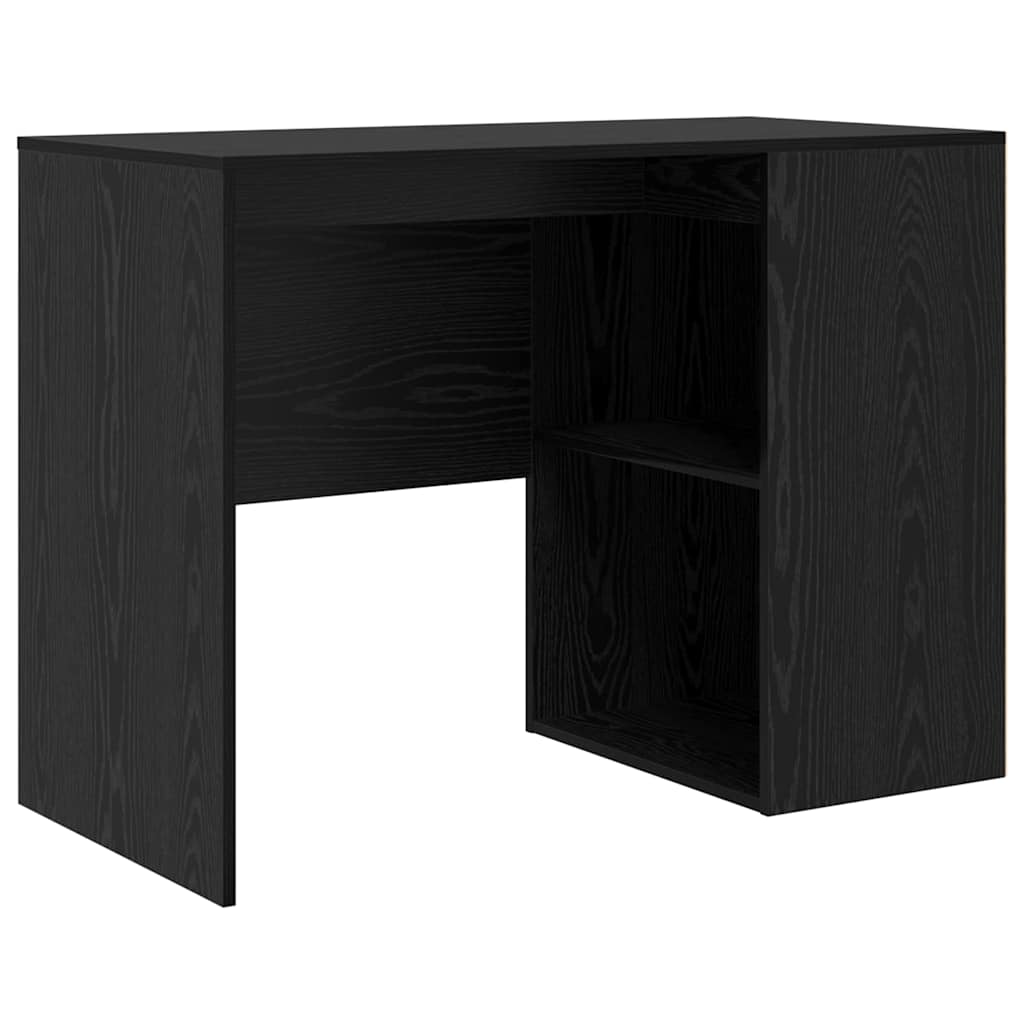 Corner Desk Black oak 102 x 50 x 75 cm Engineered wood